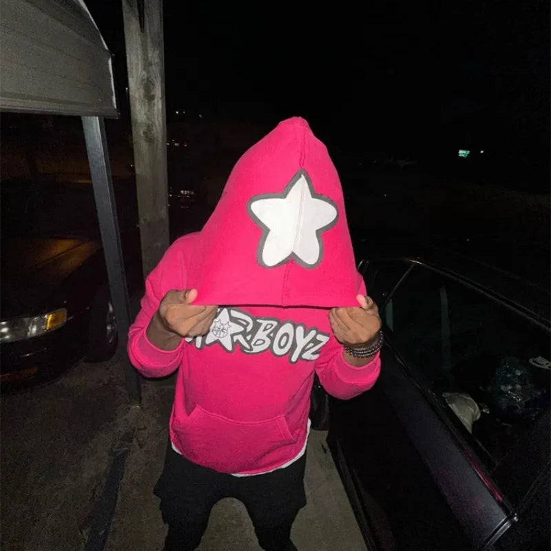 Hip-Hop Star Pullover Hoodie